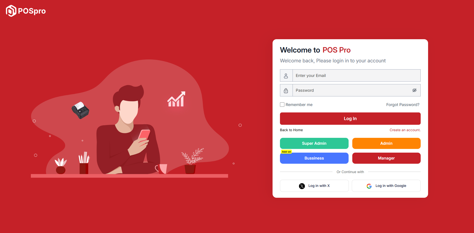 john create POS