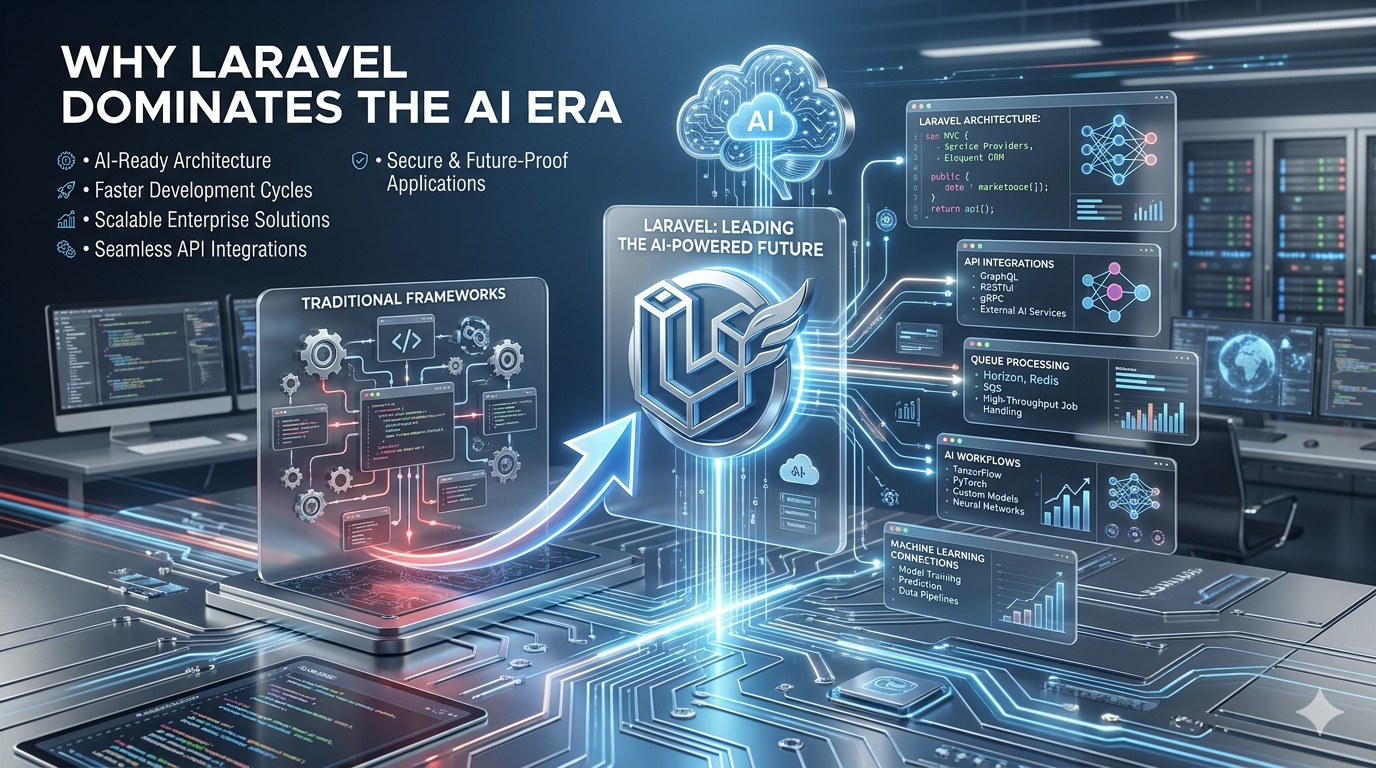 Why Laravel Leads the PHP World in the AI Era?